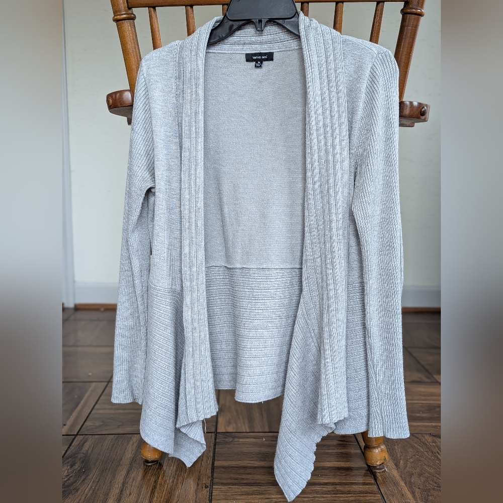 Verve Ami Grey Cardigan